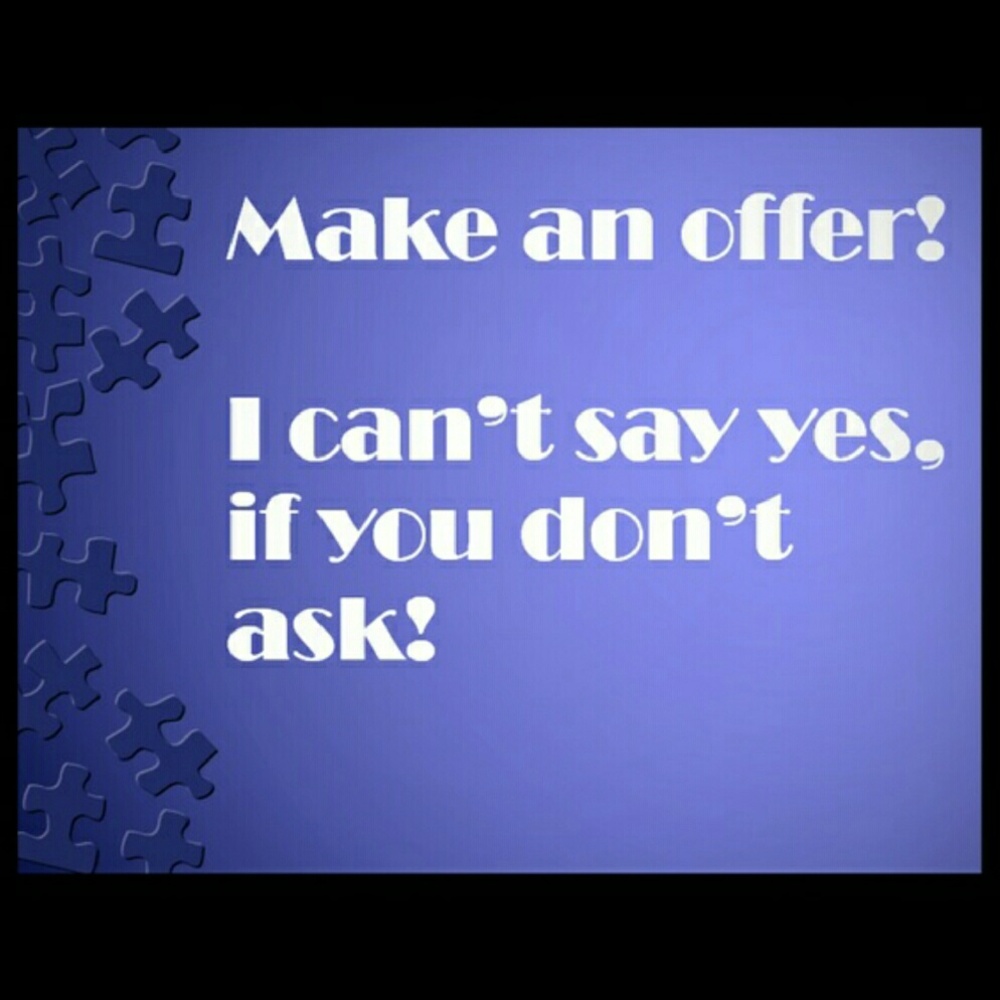 OFFERS CONSIDERED